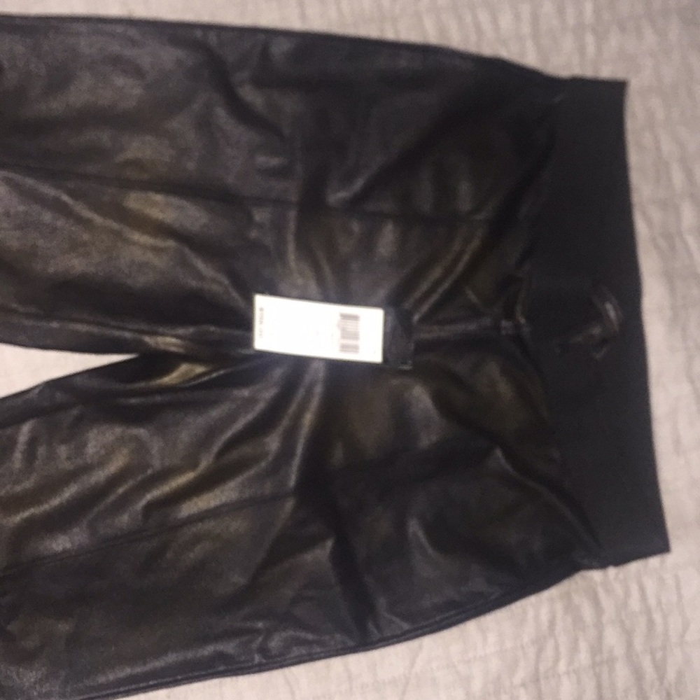 Brand new BCBG MaxAzria faux leather pants XS